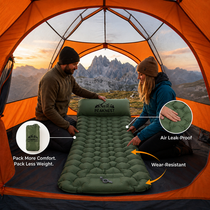 PeakNest™ Ultralight Sleeping Pad