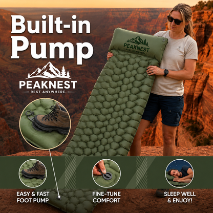 PeakNest™ Ultralight Sleeping Pad
